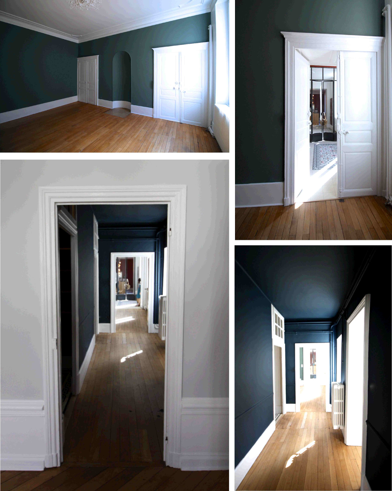 Julie Drevet Architecte d'intérieur Designer : CONDORCET- Rénovation d'un vaste appartement ancien