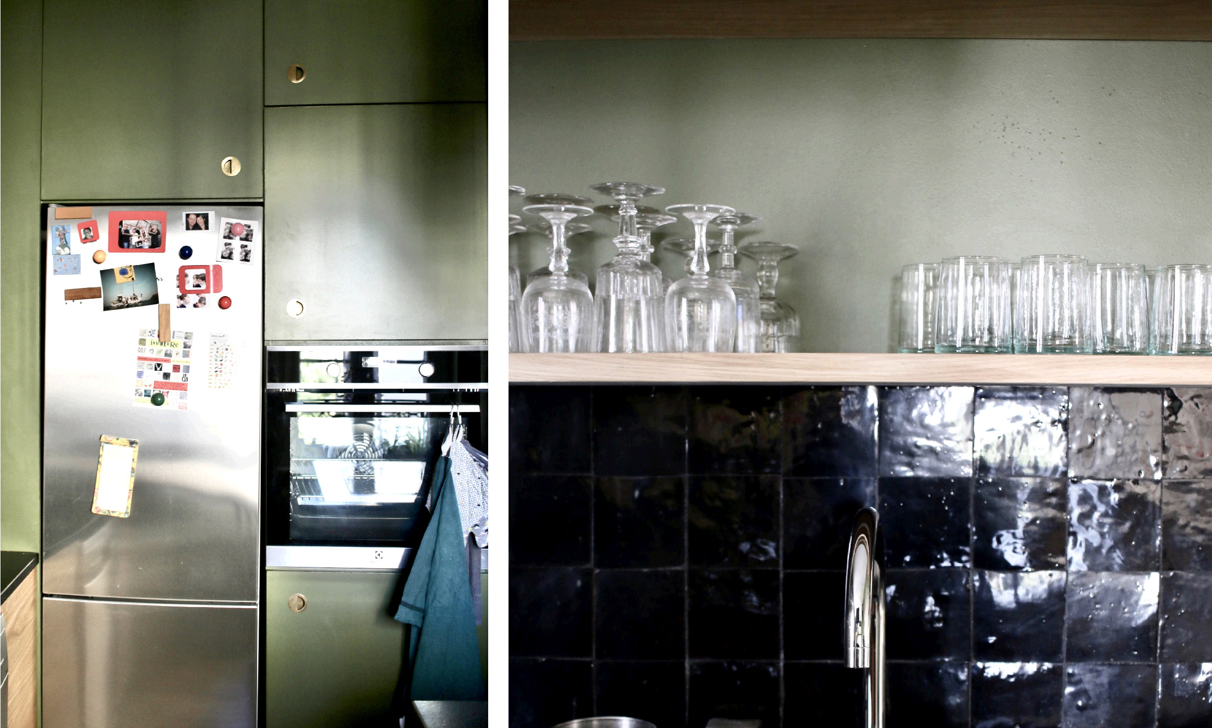 Julie Drevet Architecte d'intérieur Designer : Dijon - rénovation / réorganisation de la zone cuisine / entrée / séjour / sdb d'un appartement 